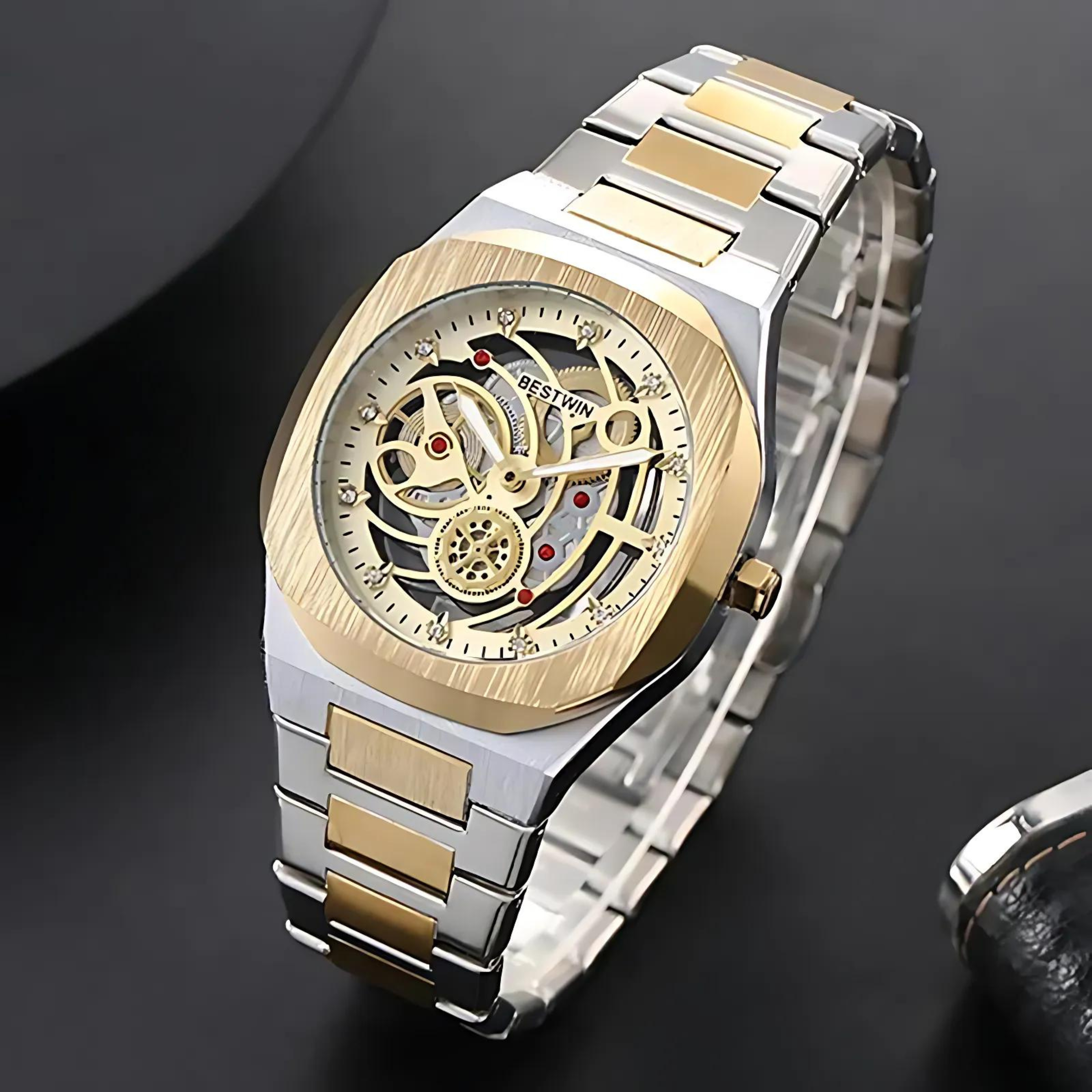 BESTWIN-SERIES Automatics Golden Dial Watch